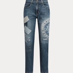 Ralph Lauren patch jeans